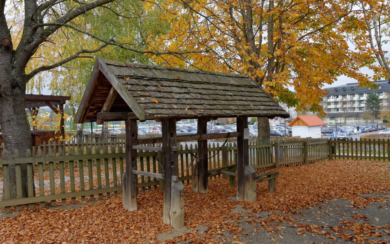 Парк на курорте Бад Татцмансдорф, Австрия