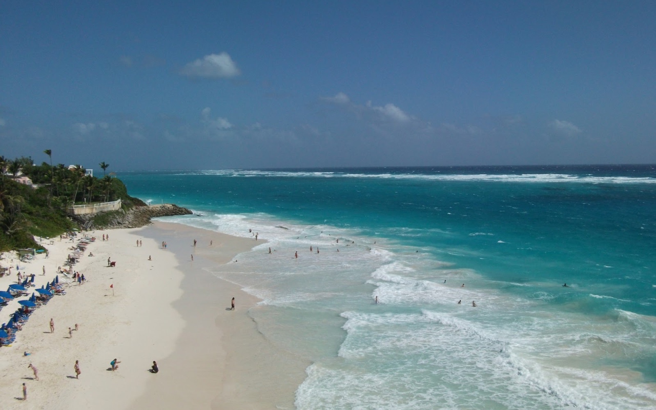 Потрясающий пляж в Барбадосе 