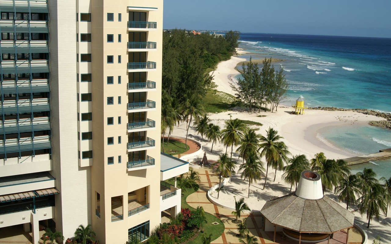 Красивый пляж Барбадоса