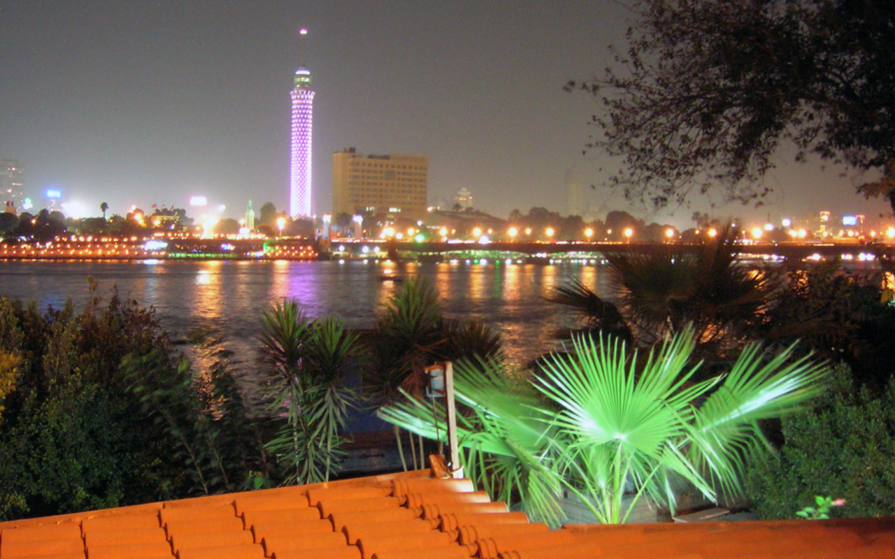 Река Нил в Каире