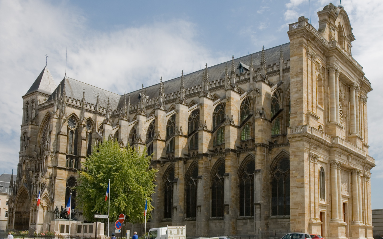 Собор в провинции Шампань, Франция