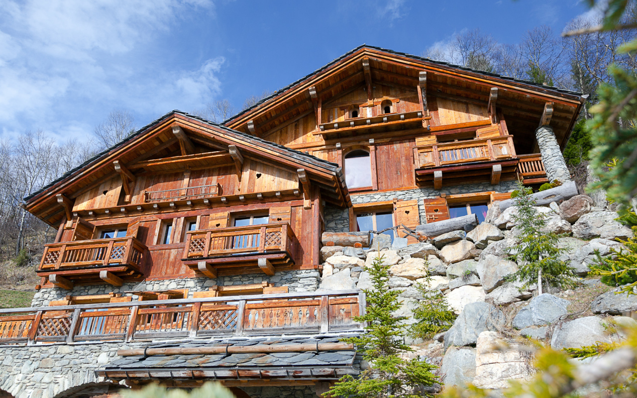 Уютный дом на горнолыжном курорте Мерибель, Франция