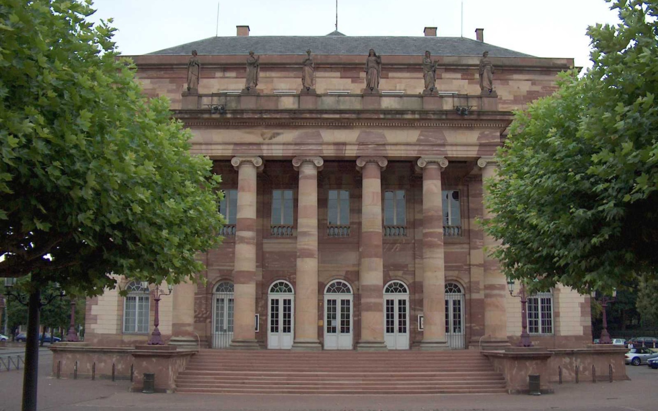 Опера в городе Страсбург, Франция