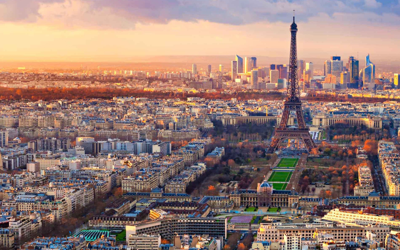 Панорама в Париже, Франция