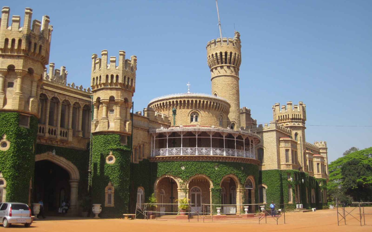 Красивый замок в Бангалоре