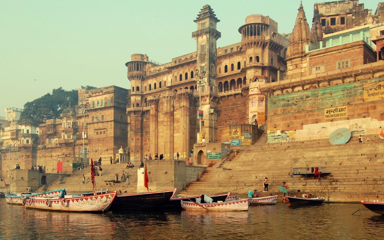 Красивые улицы в Варанаси