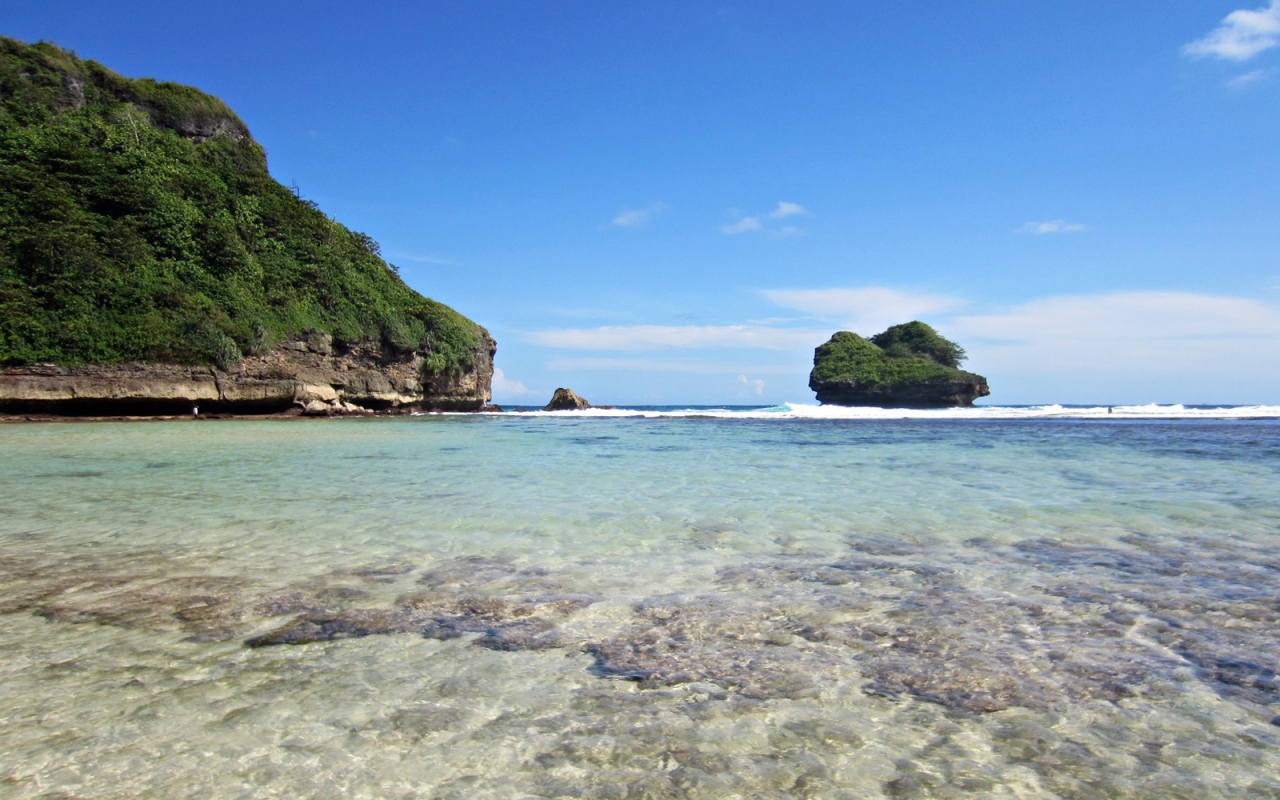 Голубая вода в Гоа