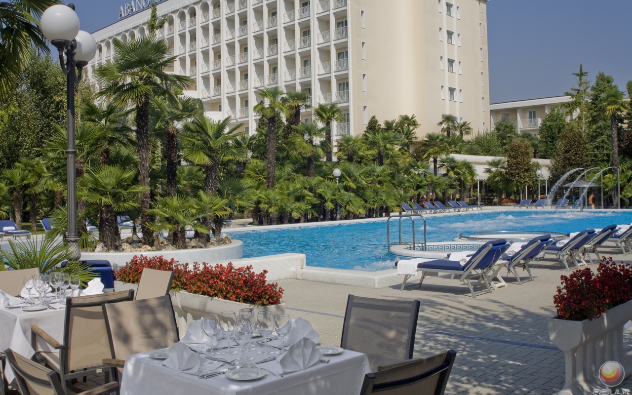 Гранд отель на курорте Абано Терме, Италия