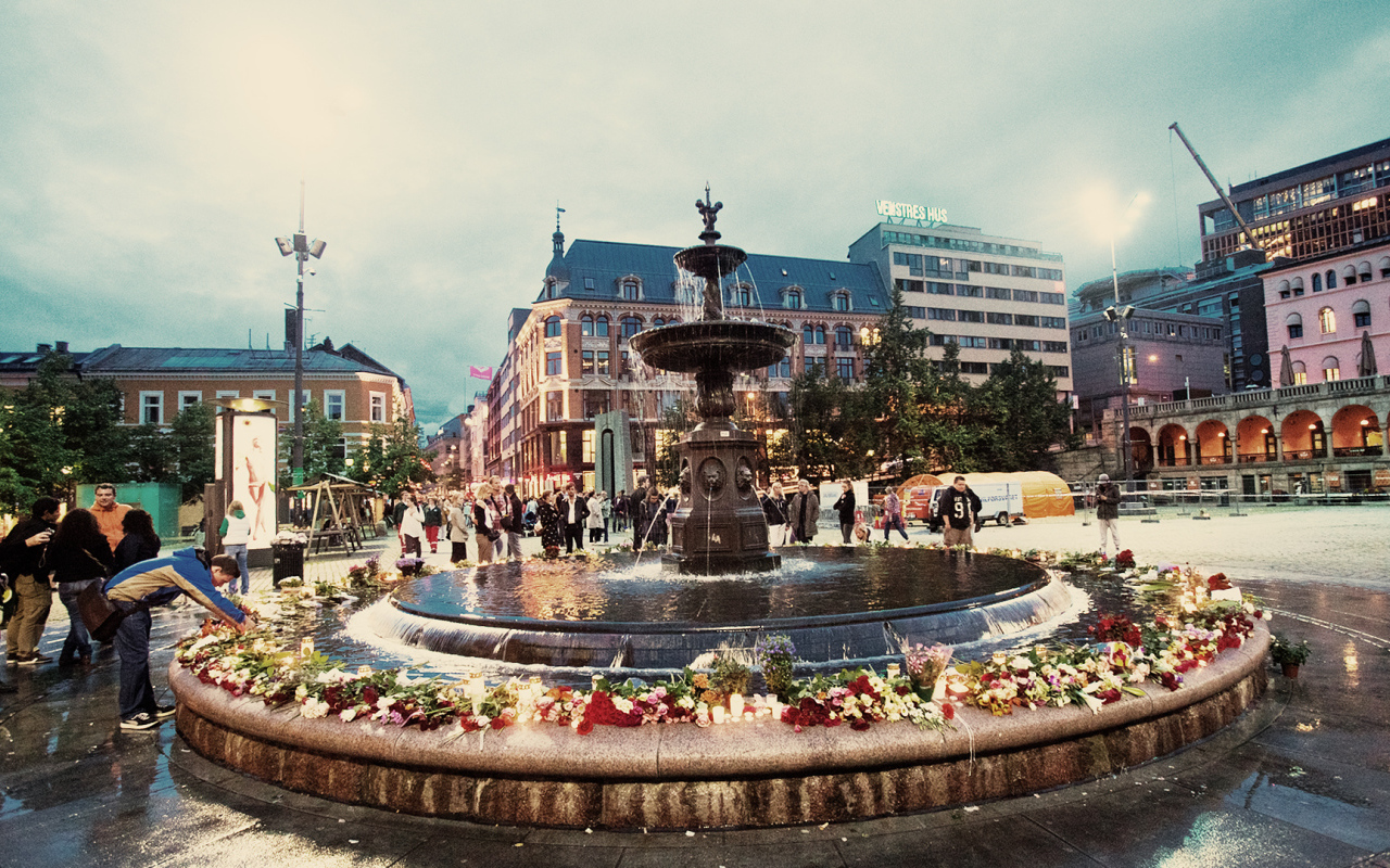 Фонтан в Осло