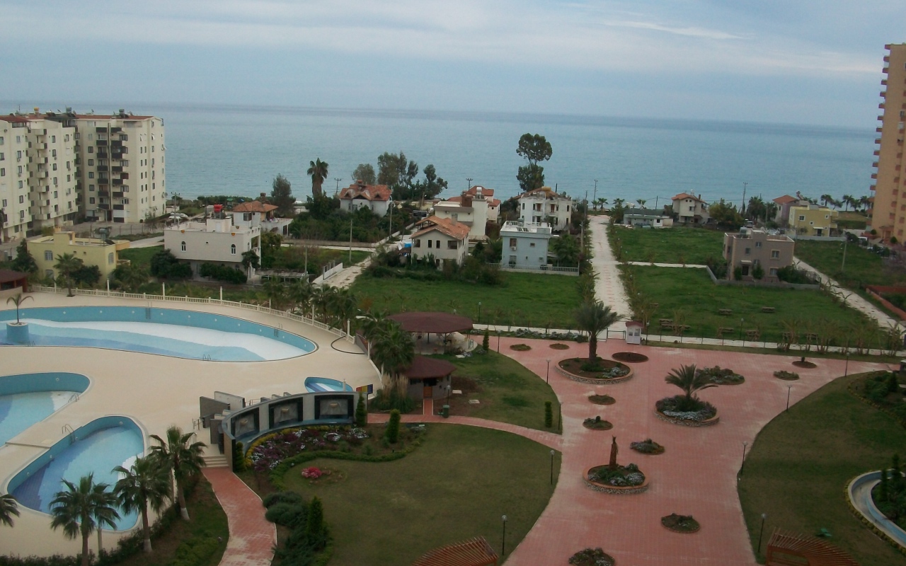 Курорт Мерсин зимой, Турция