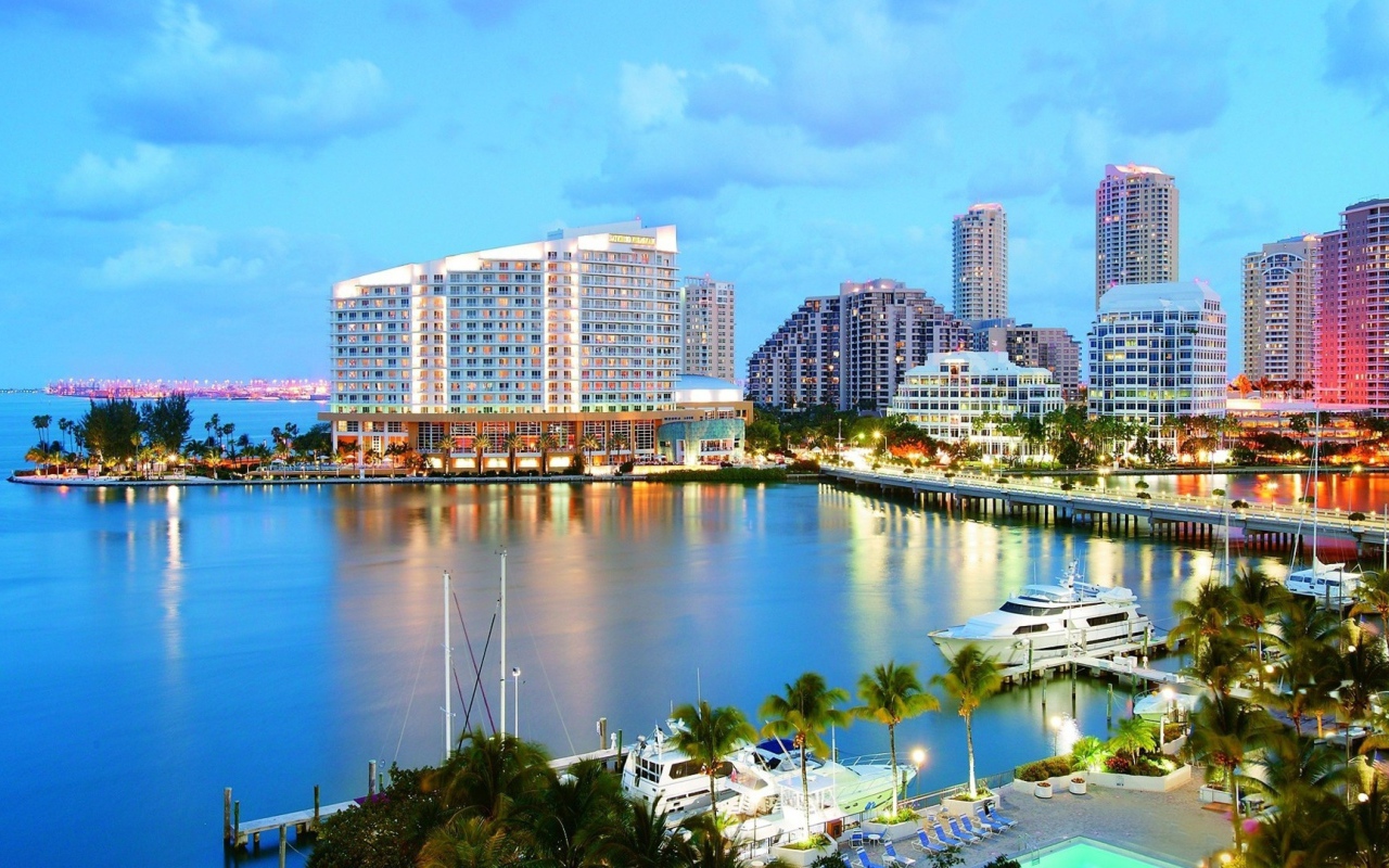 Отели на берегу в Майами