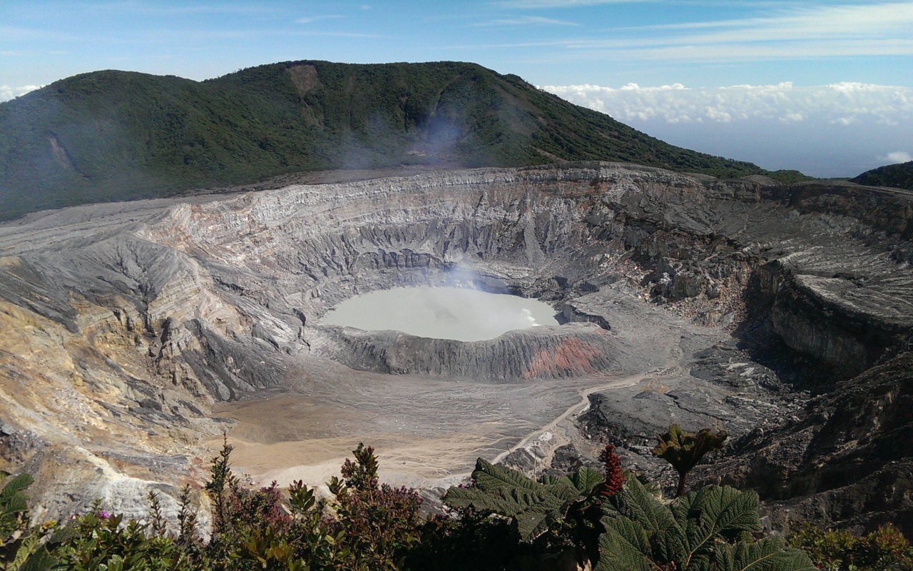 Удивительный вулкан Коста-Рика