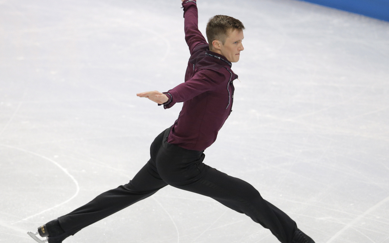 Американский фигурист Джереми Эбботт обладатель бронзовой медали