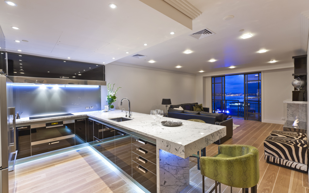 Дизайн квартиры с кухней
