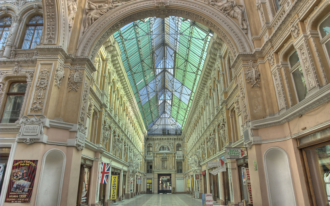 Арочные ворота Пассаж Одесса