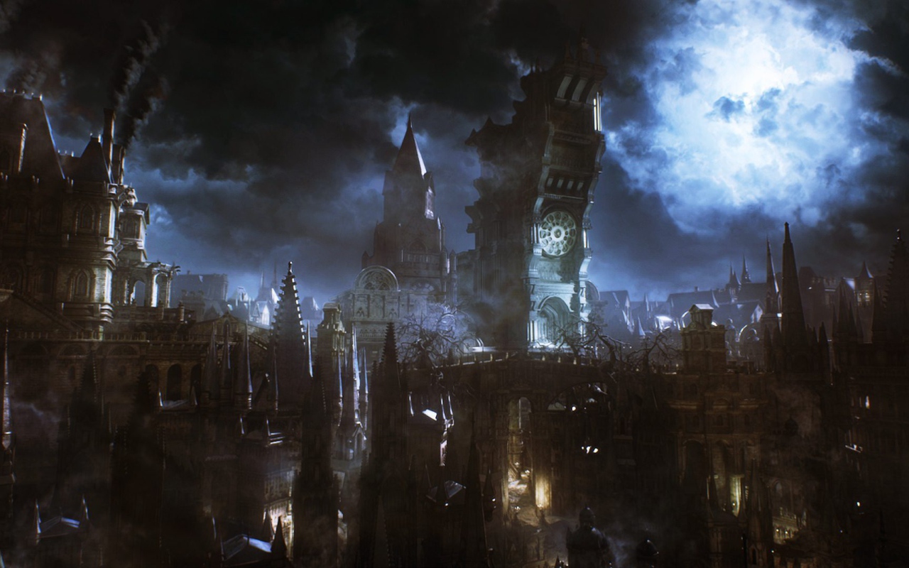 Мрачный мир игры Bloodborne