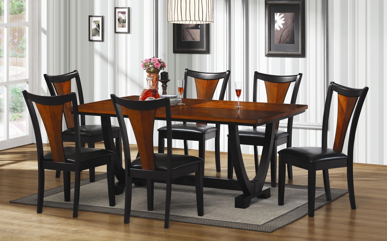 Дизайнерская мебель в столовой