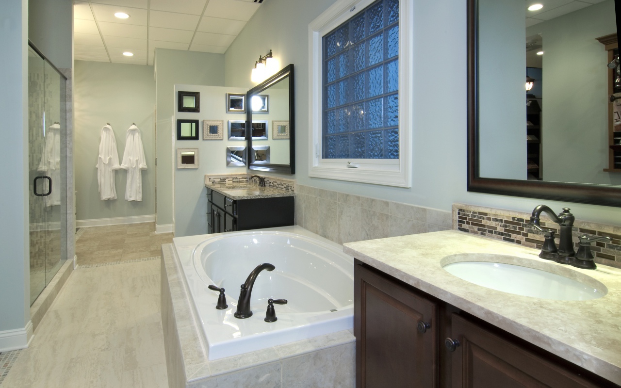 Элегантная ванная комната