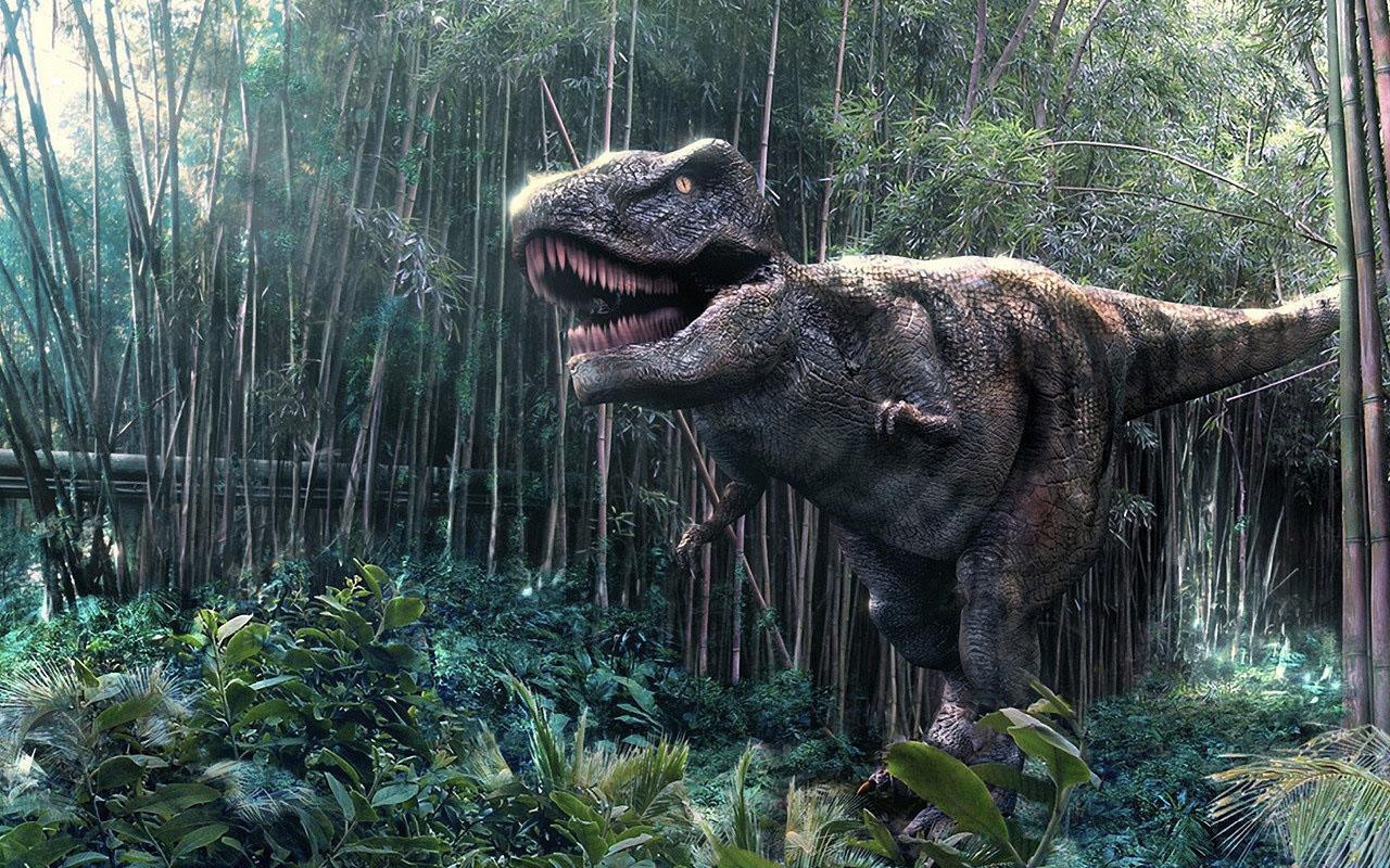 Свирепый динозавр