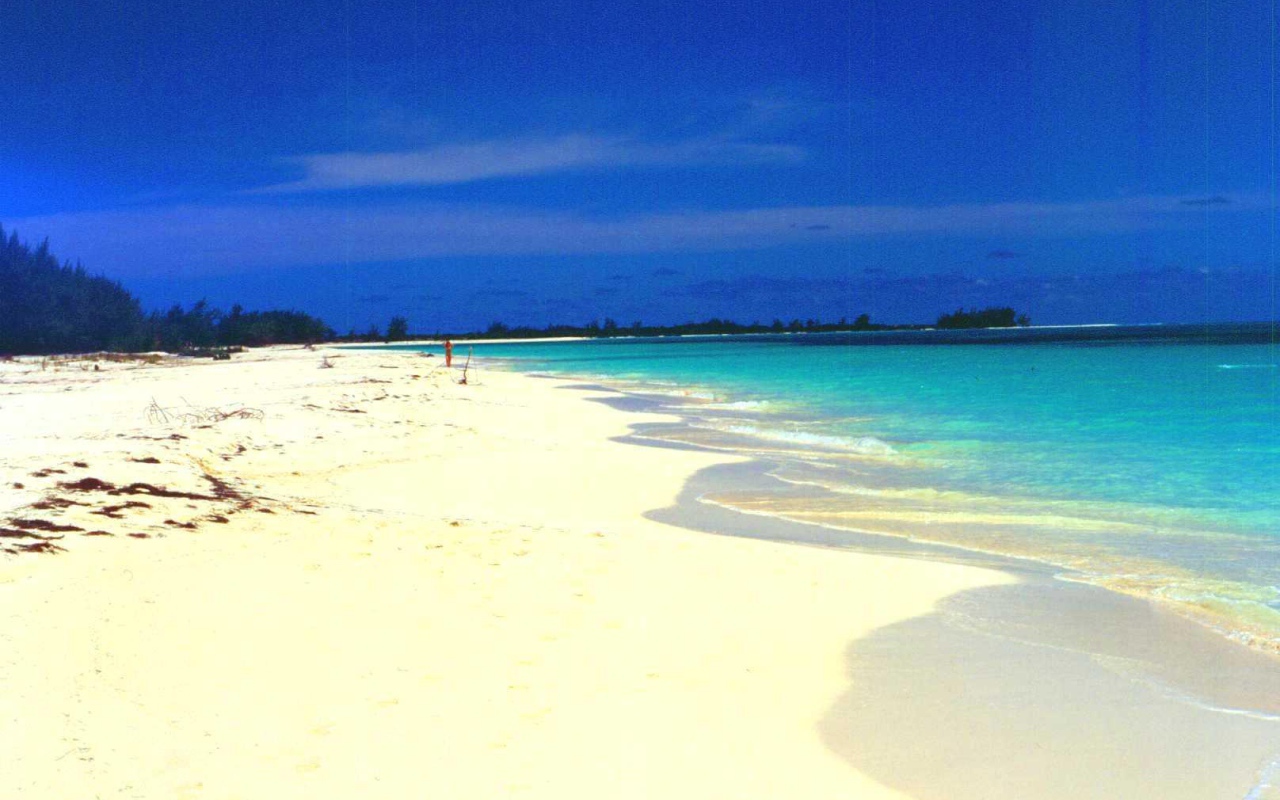 Золотой пляж на курорте Кайо Санта Мария, Куба