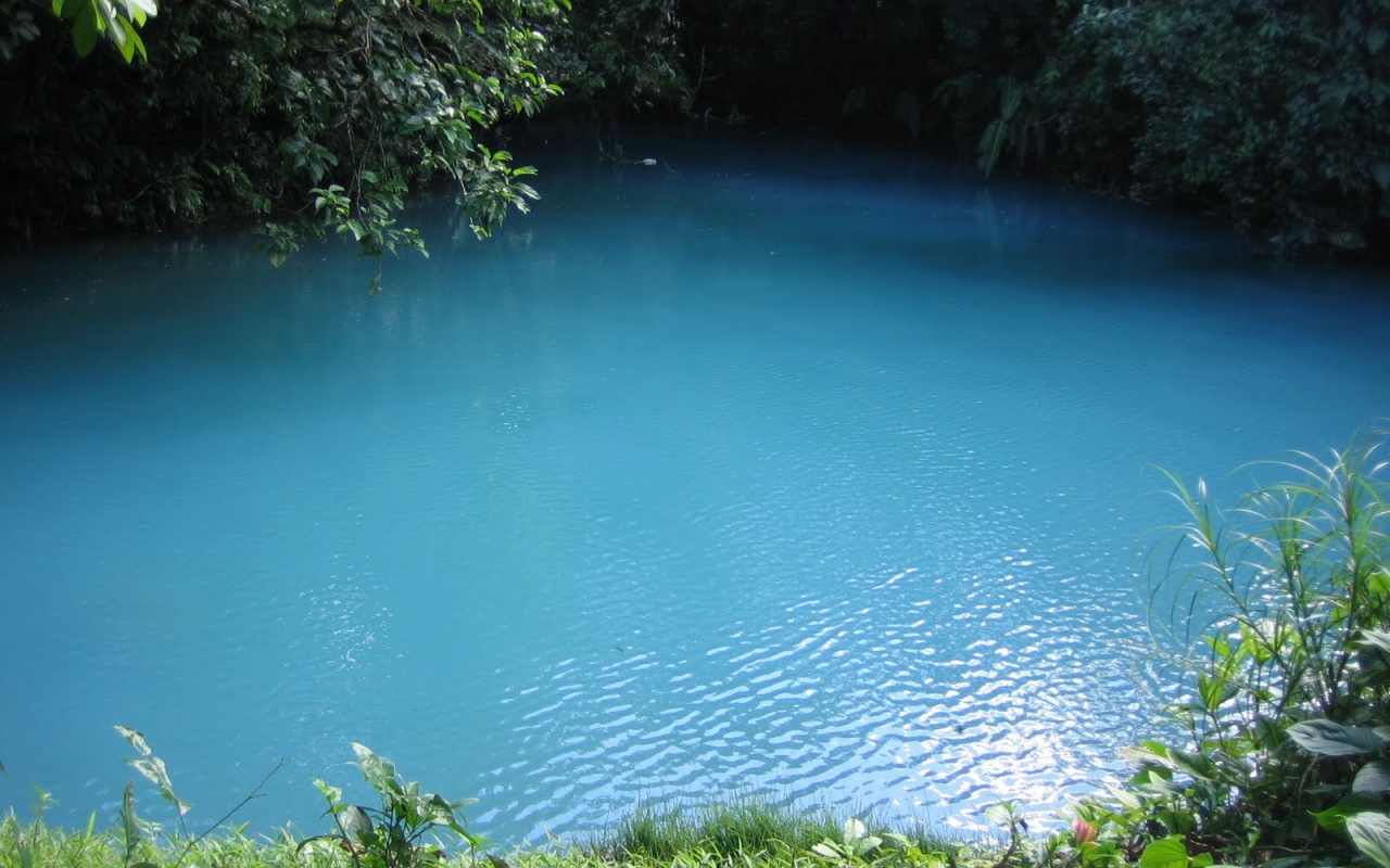 Горячие озеро в Коста-Рика
