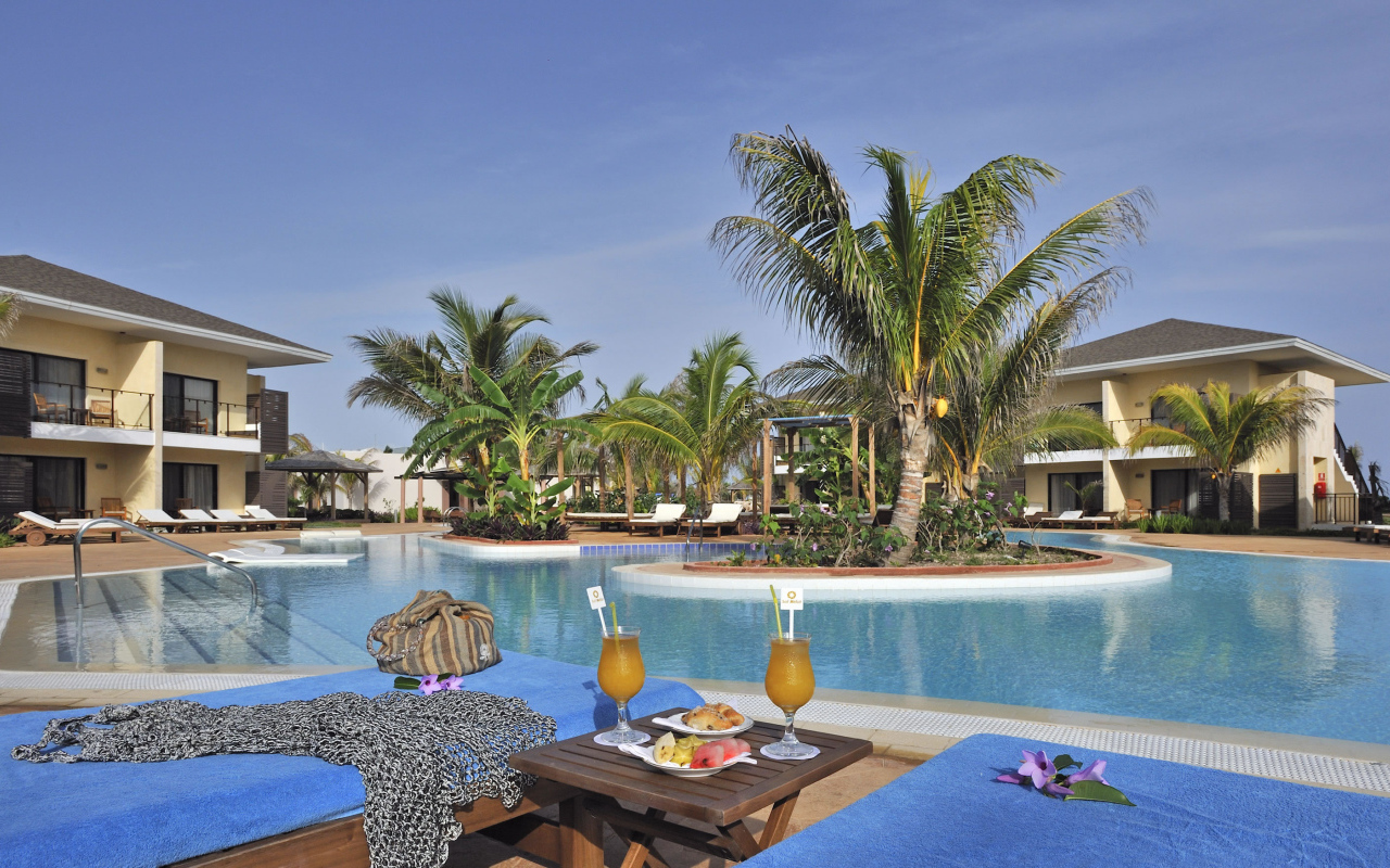 Бассейн в отеле на курорте Кайо Санта Мария, Куба