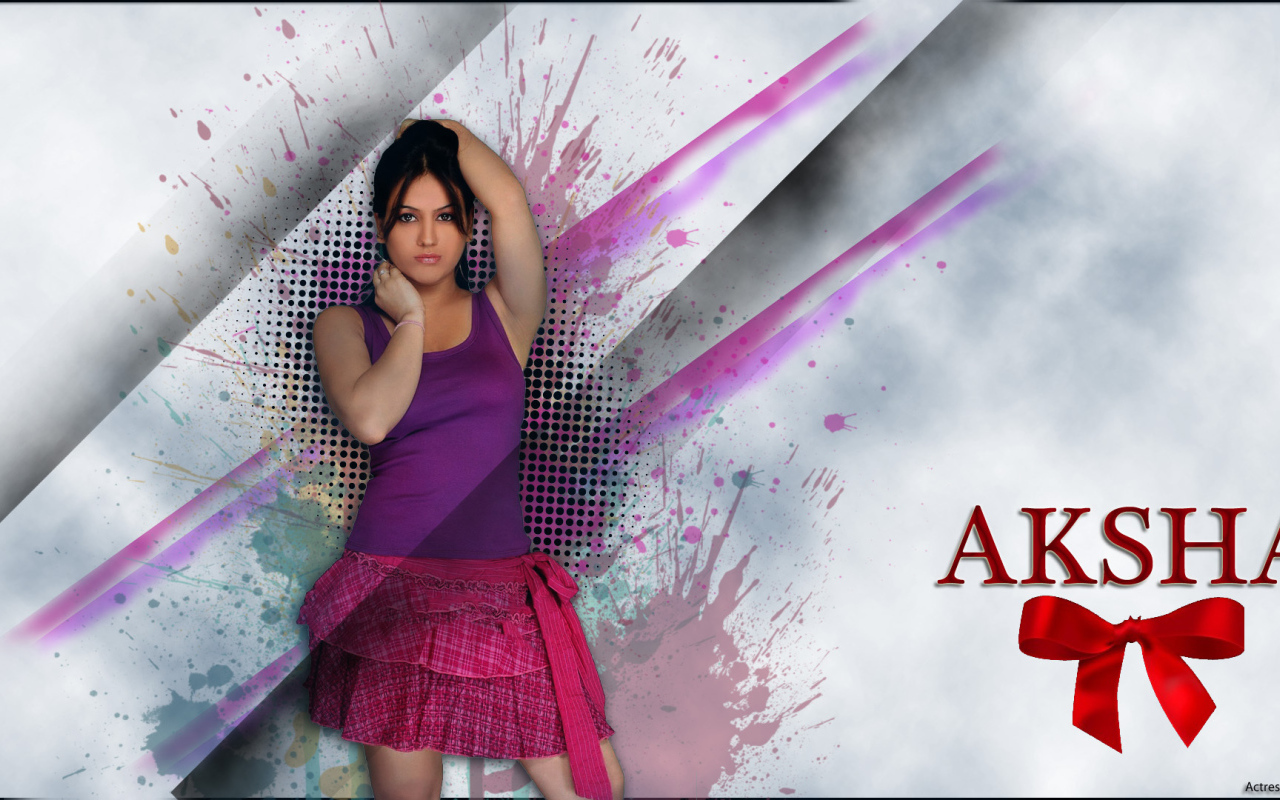 Индийская актриса Акша