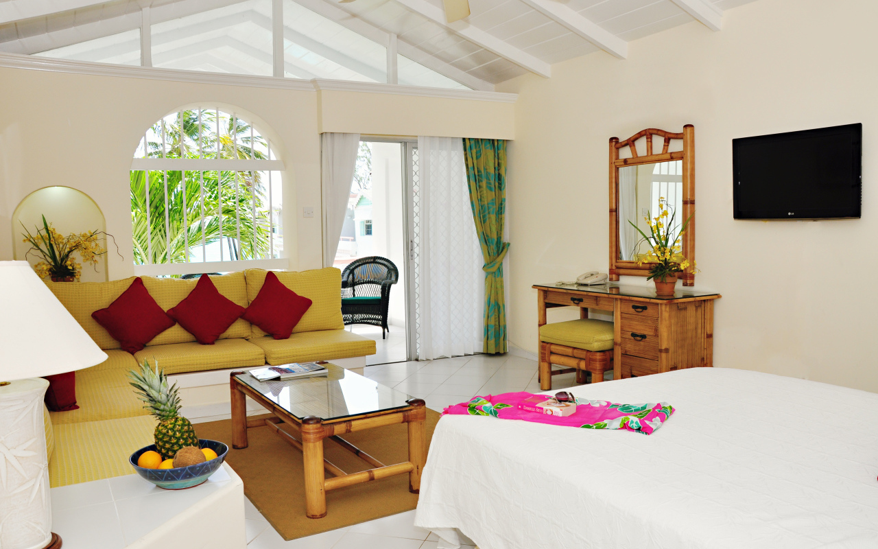 Гостиная под крышей