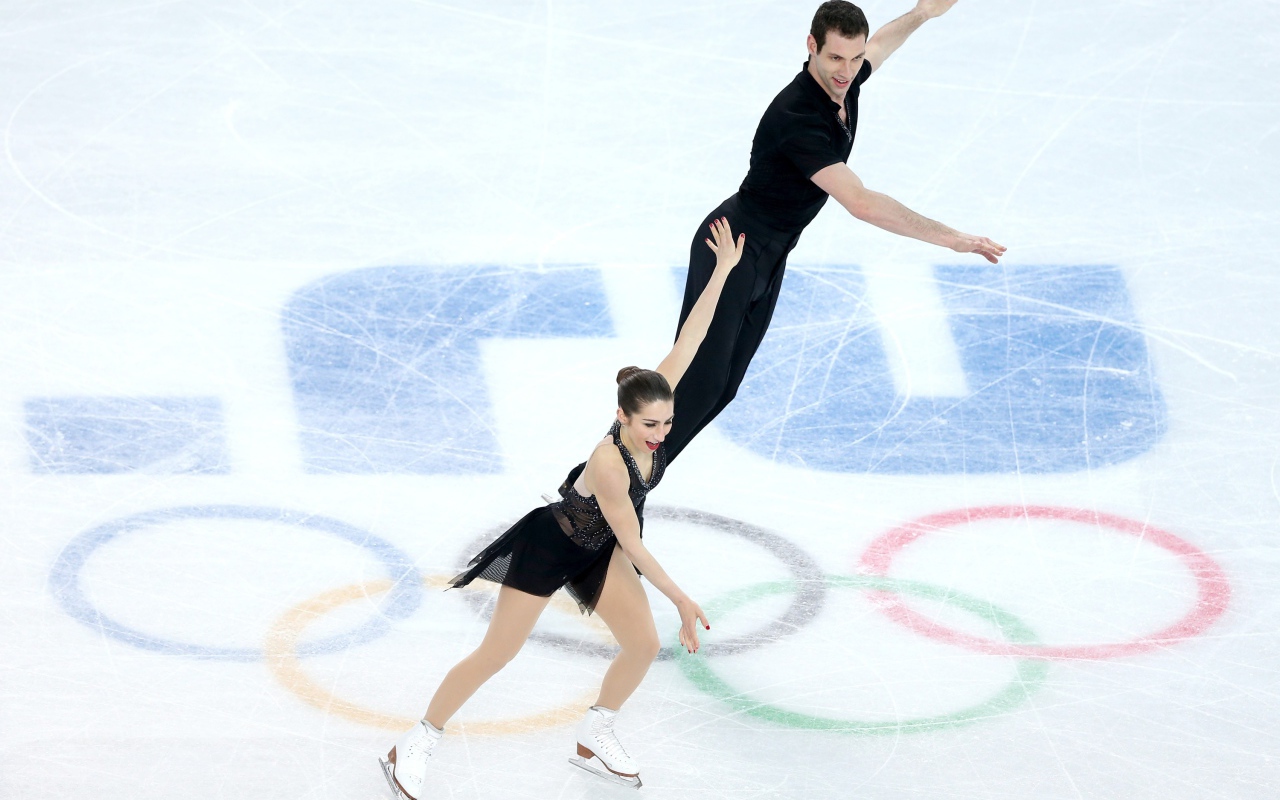 Марисса Кастелли и Саймон Шнапир американские фигуристы