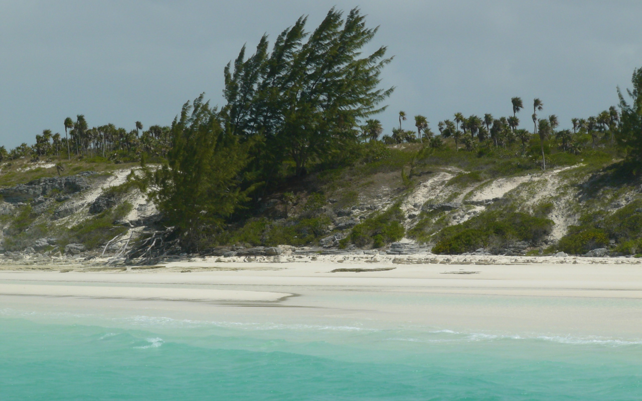 Морское побережье на курорте Кайо Гильермо, Куба
