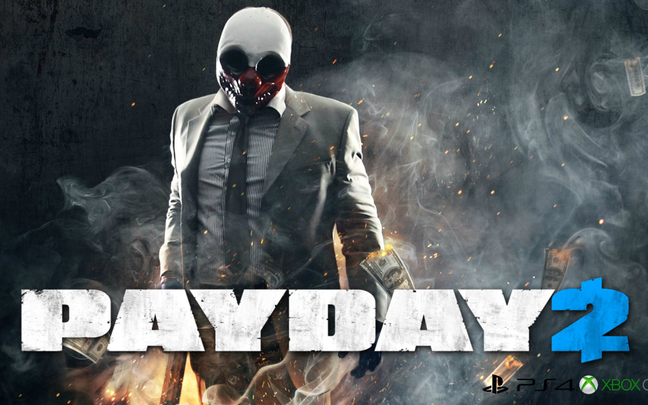 Постер игры PayDay 2 Crimewave Edition