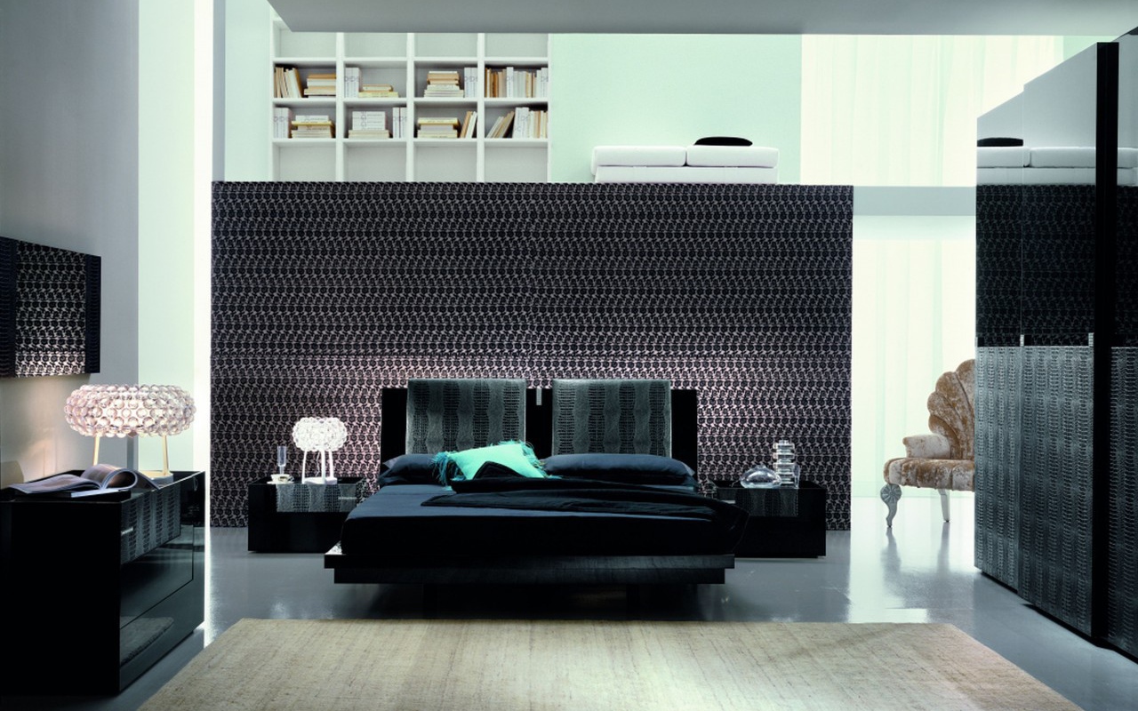 Стильный дизайн спальни