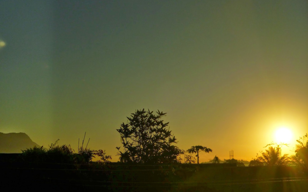 Закат в Гаити