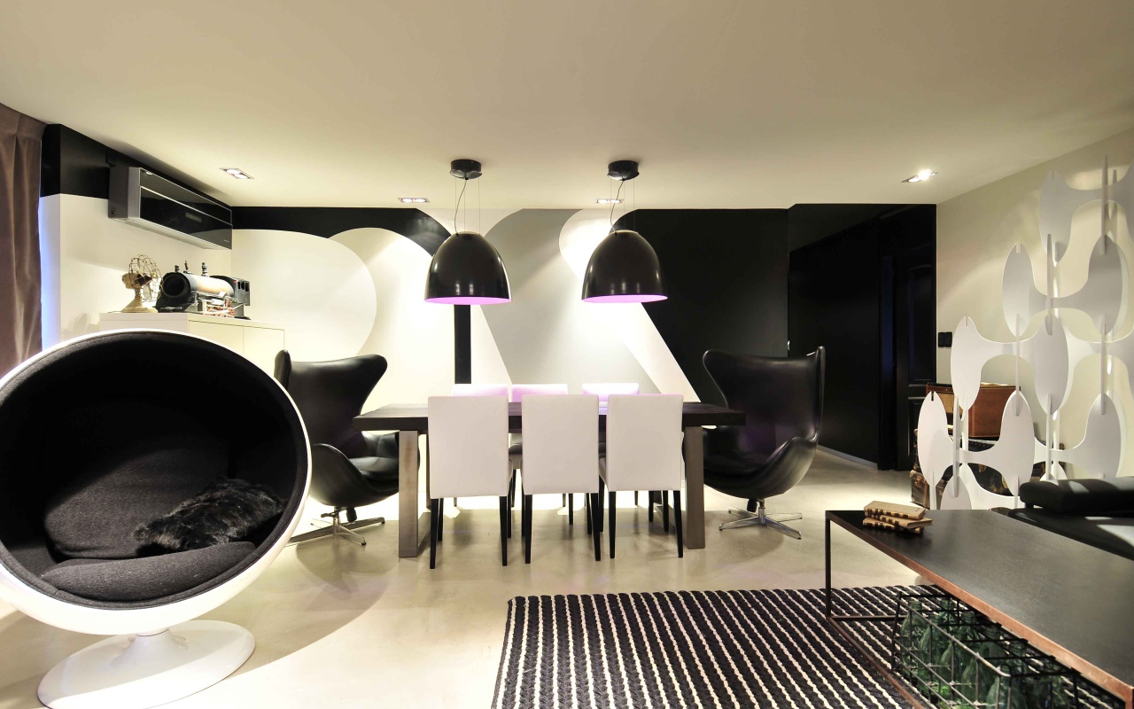 Современный дизайн столовой