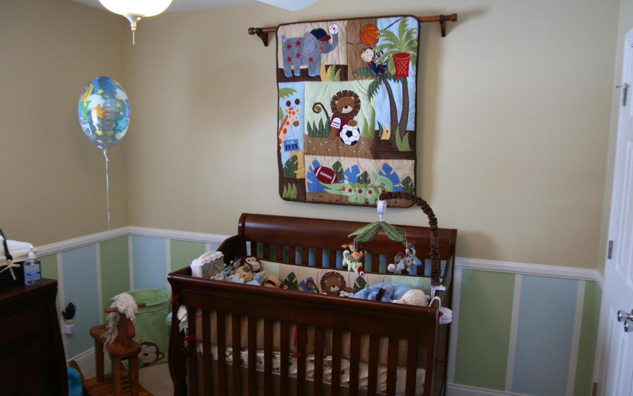 Традиционное оформление детской