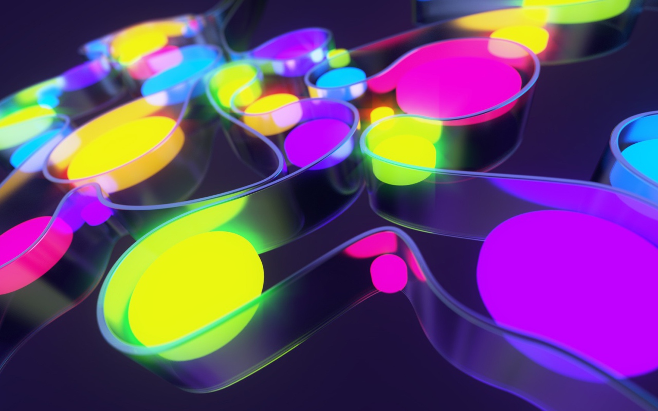 Огни среди стеклянных волн