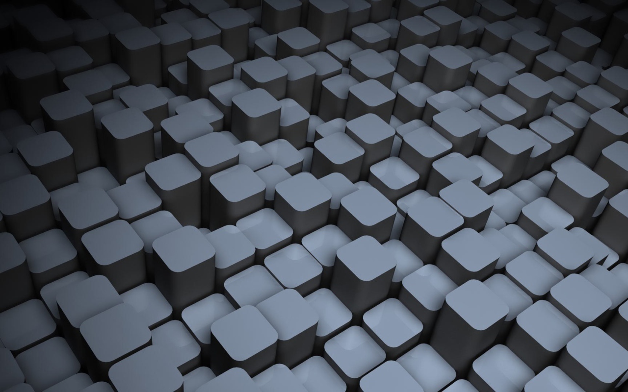 Кубы с округленными краями