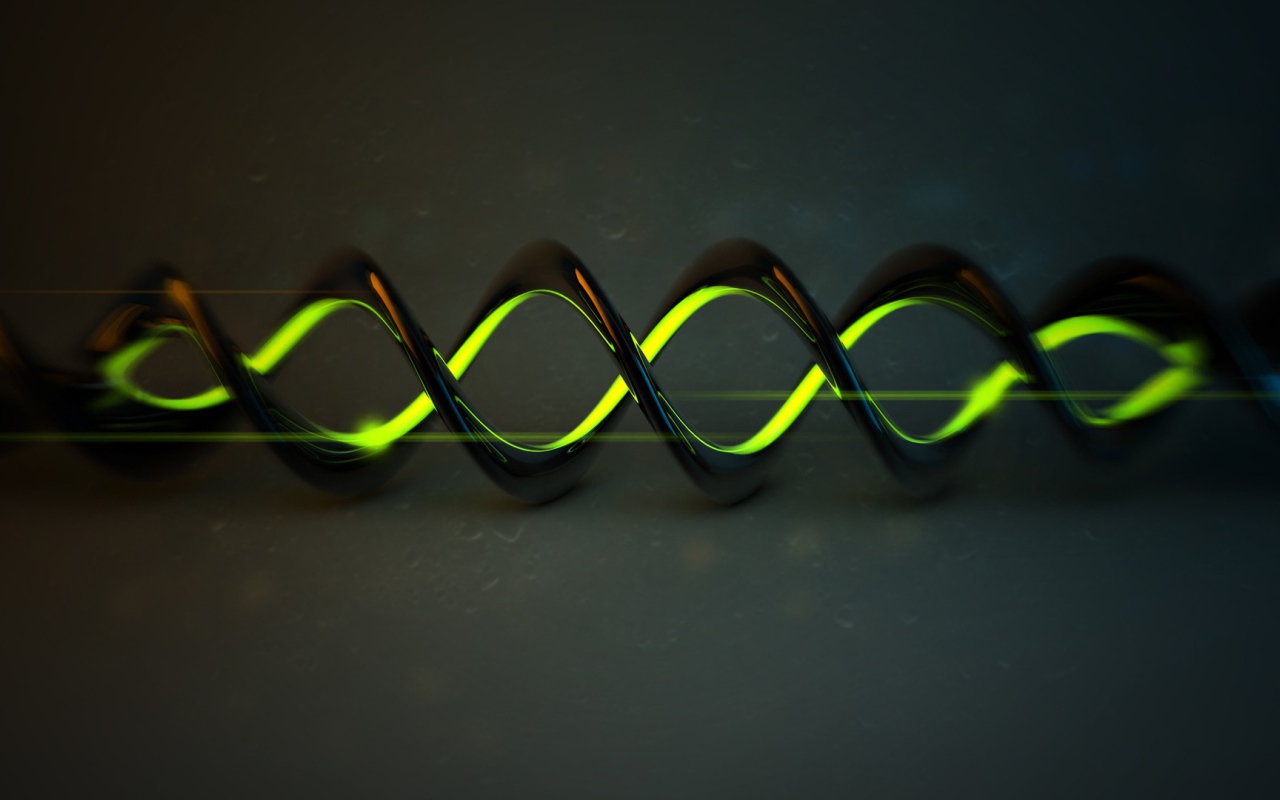 Спираль ДНК, 3Д графика