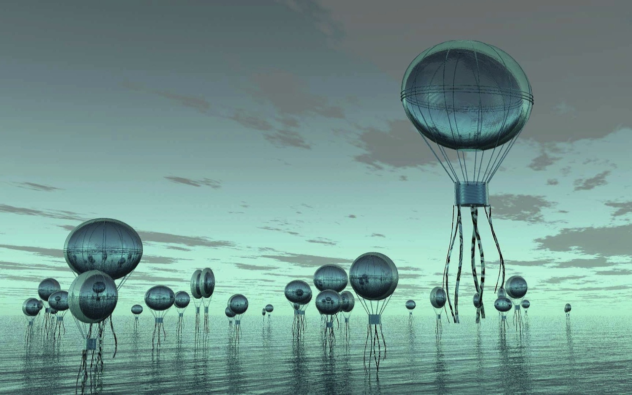 Фантастические летающие медузы