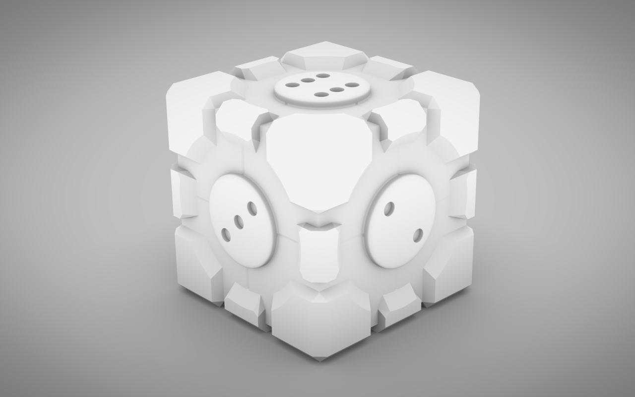 Футуристический игральный кубик