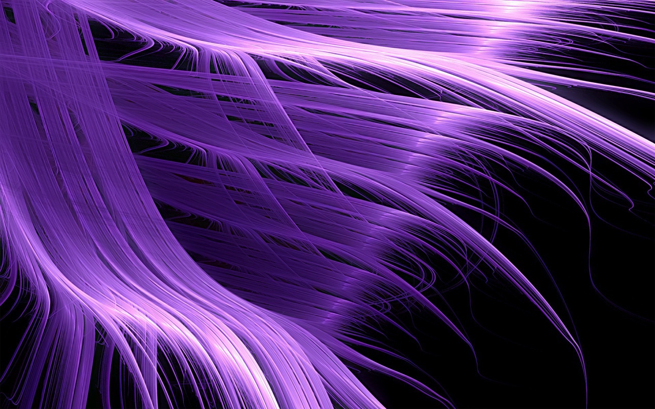 Фиолетовые абстрактные волны