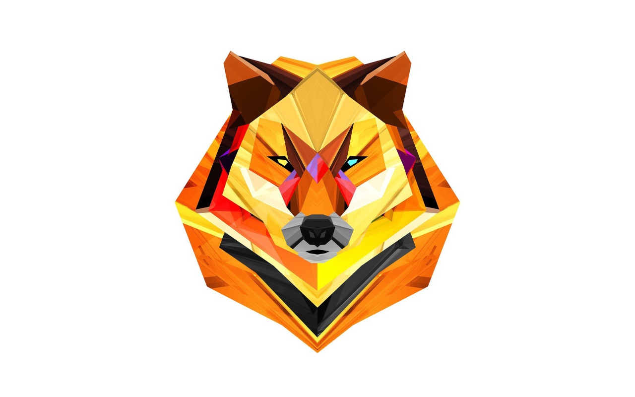 Голова лисы, 3-Д графика