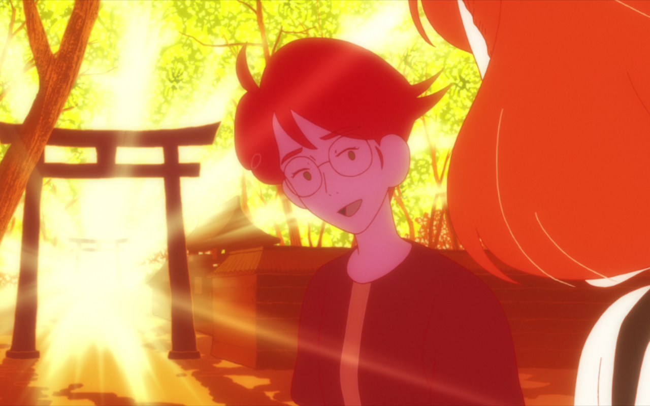 Акаши из аниме The Tatami Galaxy