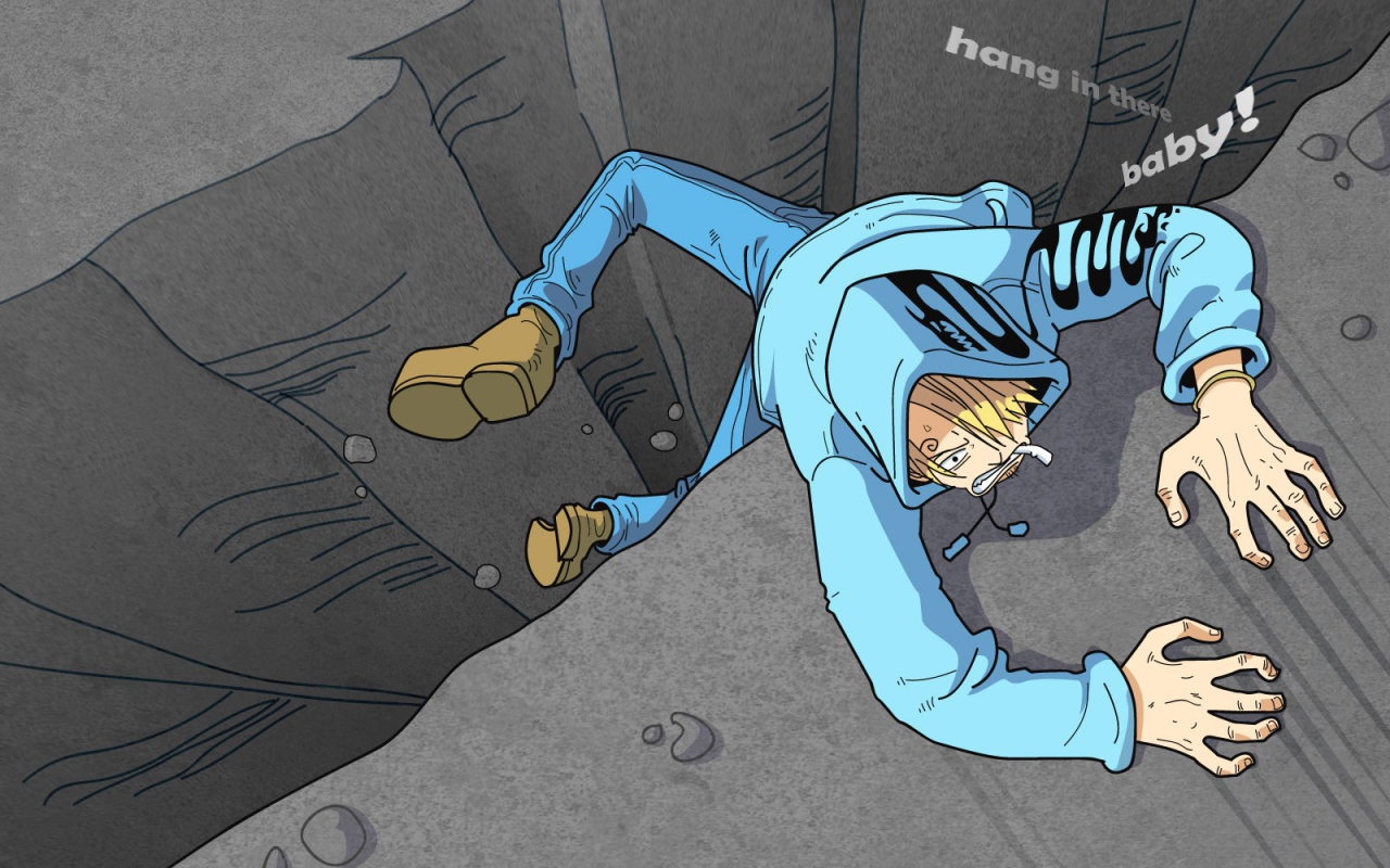 Герой аниме Большой куш на краю пропасти