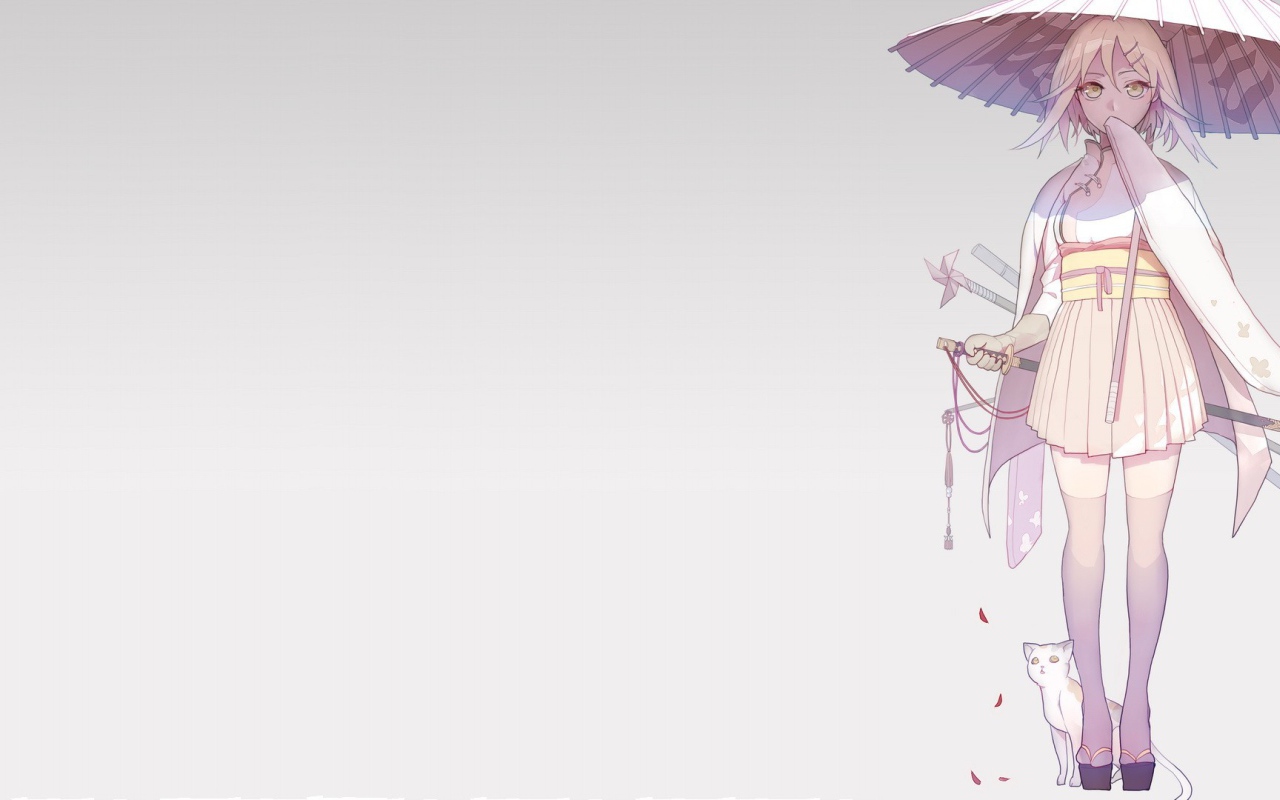 Девушка аниме Кагамина Рин