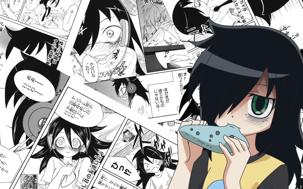 Девушка аниме Куроки Томоко