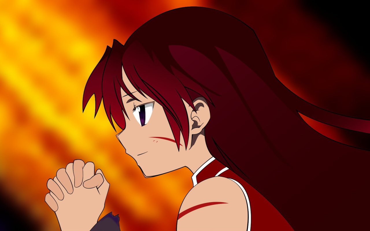 Аниме девушка Mahou Shoujo Madoka Magica