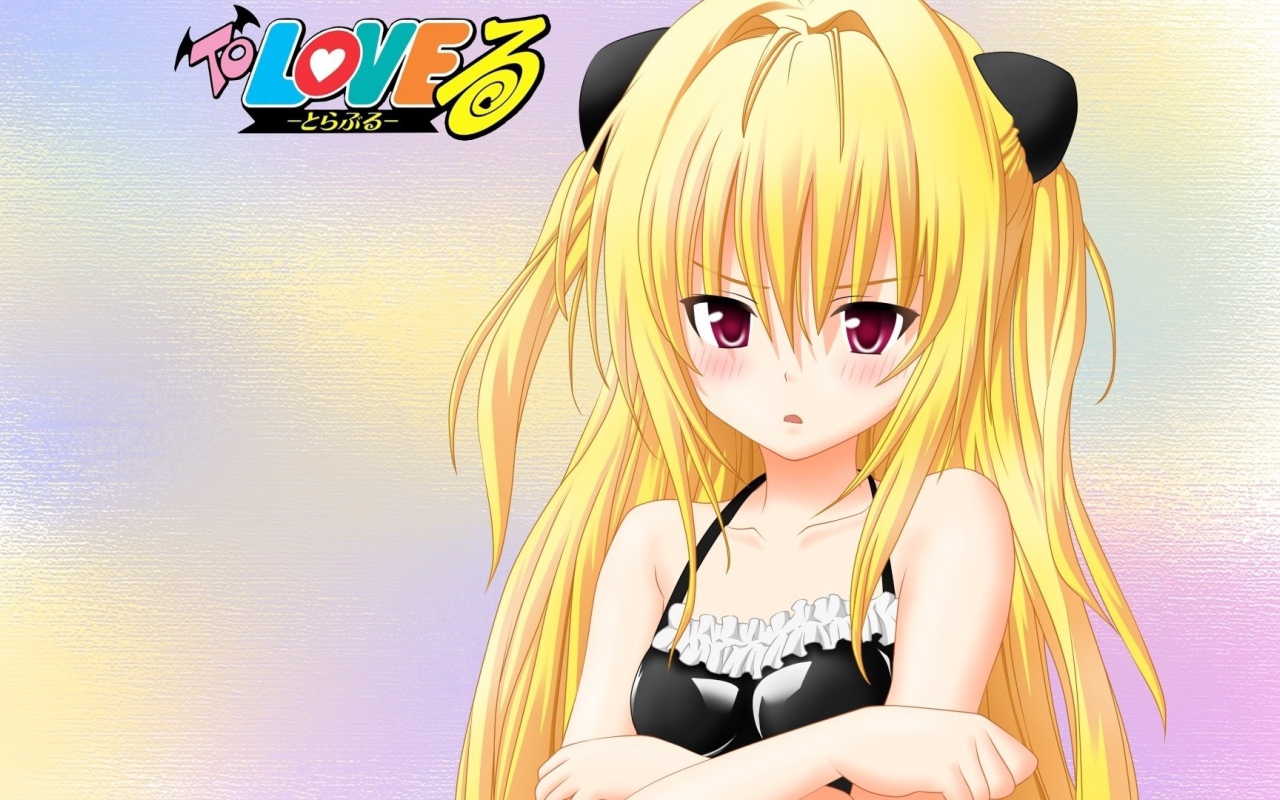 Блондинка в аниме Любовь и прочие неприятности