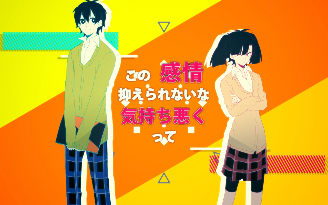 Парень и девушка из аниме Kagerou Project