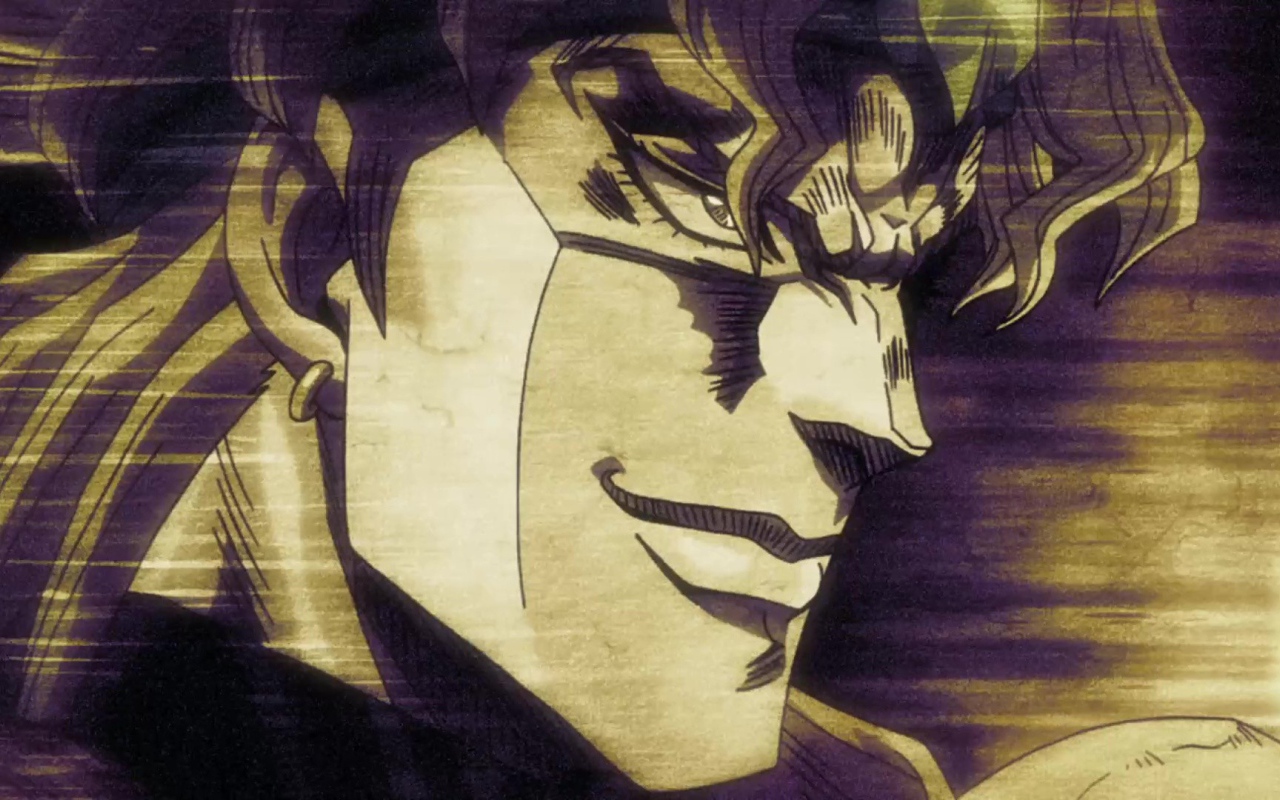 Дио из аниме Приключения Джоджо